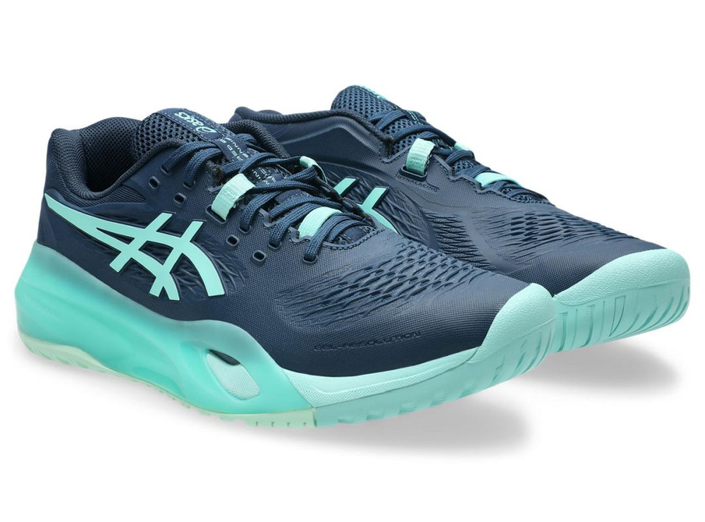 Теннисные кроссовки Asics Gel-Resolution X - night sky/illuminate mint