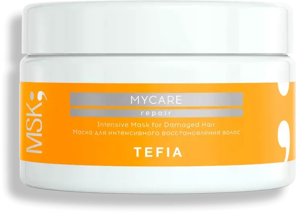 Маска для интенсивного восстановления волос Tefia MY Mycare Intensive Mask for Damaged Hair, 250 мл