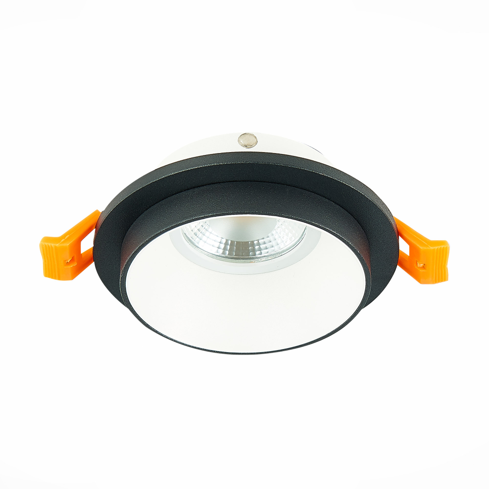 ST206.428.01 Св-к встр. Черный GU10 1*50W  IP20 D92xH38 220V Без ламп Встраиваемые светильники