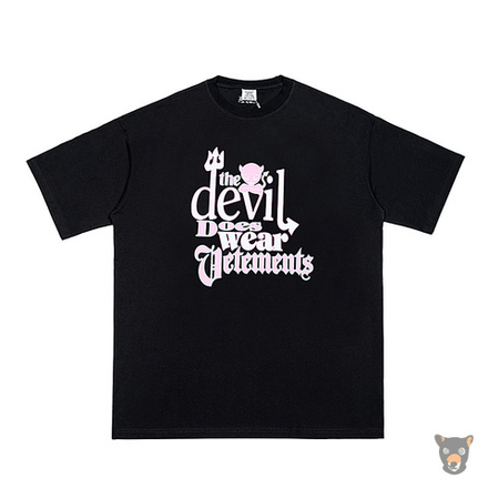 Футболка Vetements "Devil does wear Vetements"