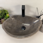 Раковина из речного камня RS-65411 53*36*15 0857