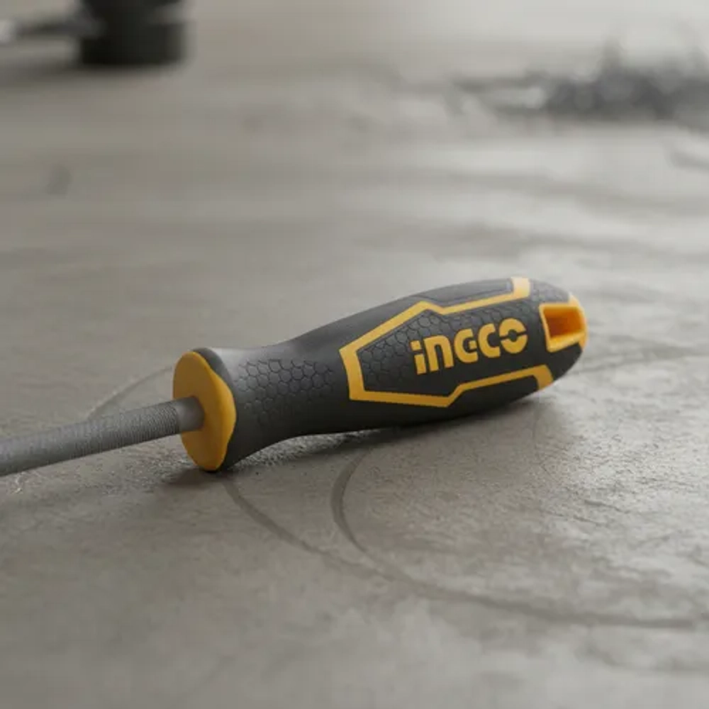 Напильник слесарный круглый INGCO HSRF088 INDUSTRIAL 200 мм