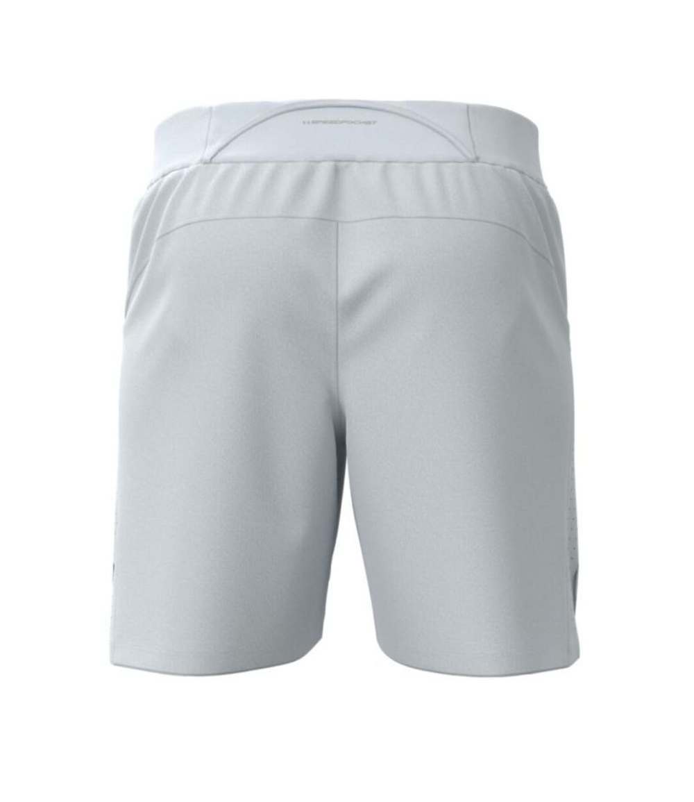 Мужские теннисные шорты Under Armour Launch Elite 7" Short - gray mist