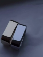 Браслет под золото прямоугольной формы