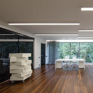 Линейный светодиодный накладной односторонний светильник 53см 9Вт 3000К матовое серебро LSG-02-1-8*53-9-3000-MS Elektrostandard