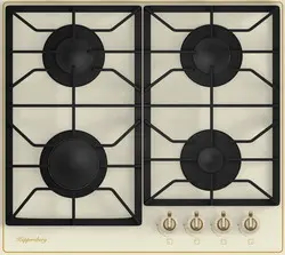 Газовая варочная панель Kuppersberg FQ 663 C BRONZE