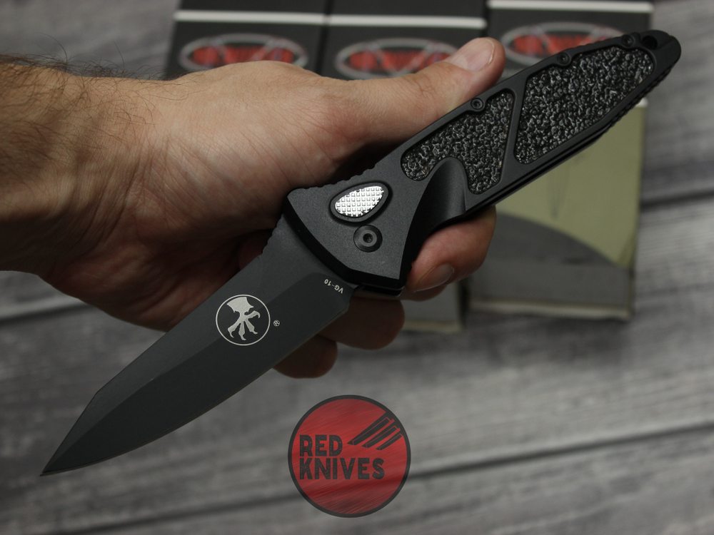 Нож Microtech Socom Auto Black Drop Socom Auto Black Drop УЦЕНКА (Причина Лфют клинка)