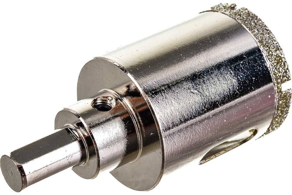 Коронка алмазная по керамике и кафелю с центрирующим сверлом 35мм 400035