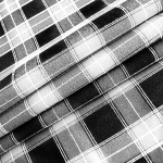 Ткань Пикачу клетка для школьной формы, 225 гр/м2, 150 см,