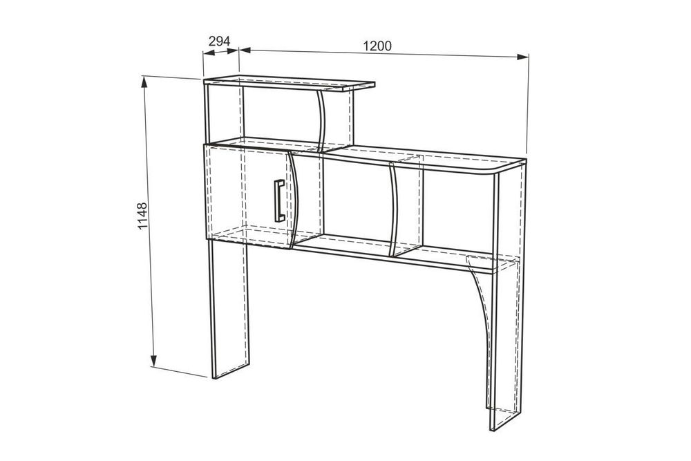 Детская «Манхэттен» (ясень шимо т./ясень шимо с.), ЛДСП/МДФ, Мебельсон