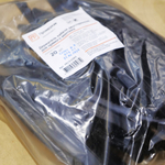 Держатель кабеля двусторонний для прямого монтажа черный (20шт/уп) Промрукав