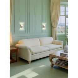 Декоративная подсветка светодиодная ЭРА WL4 WH 2*3Вт IP54 белый | Настенная подсветка