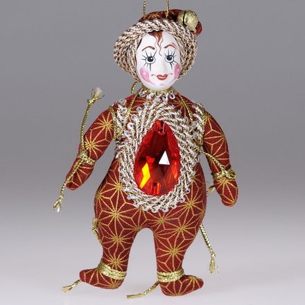 Ёлочная игрушка Маленький Гном-самоцвет