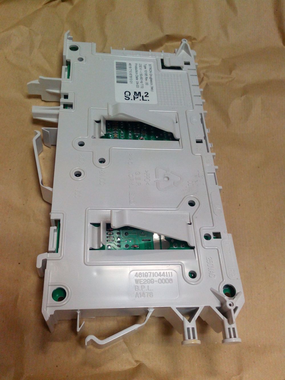 Модуль для стиральной машины Whirlpool (Вирпул) ПОД ПРОШИВКУ - 481221478603, 481221478489