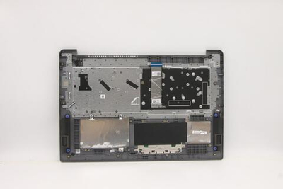 Верхняя панель с клавиатурой (топкейс) для ноутбука Lenovo 3-17ITL6 (W/O FingerPrint) серая , раскладка - русская(5CB1B97567)