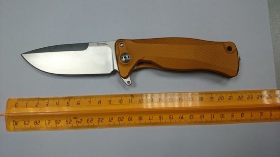 Складной нож Lion Steel "SR-11" L/SR11A OS c клинком из стали Uddeholm Sleipner®, рукоять алюминий