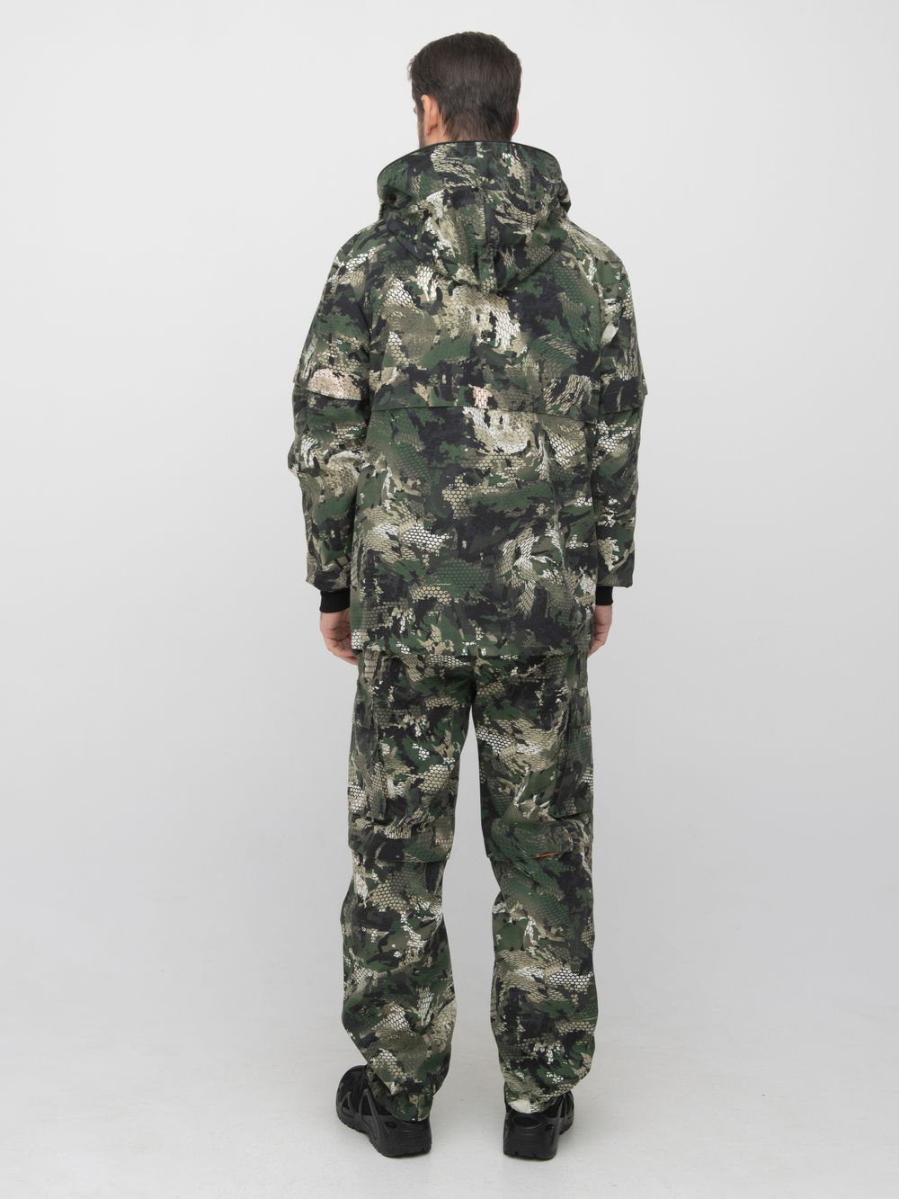 Костюм летний Антигнус-Люкс ткань Сорочка цвет Зелёный питон