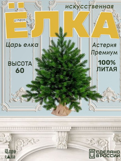 Ель Царь Елка Астерия Премиум 60см 3D