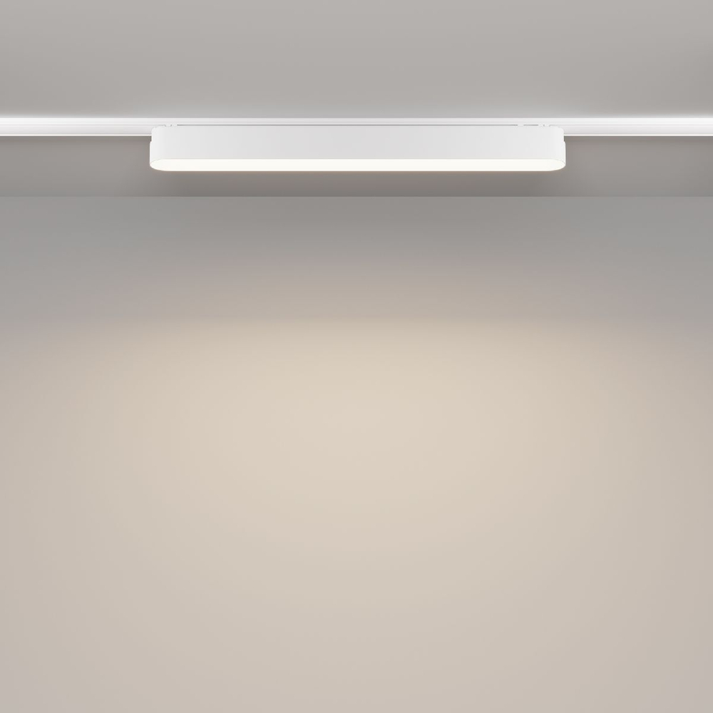 Трековый магнитный светильник Maytoni Basis TR080-1-18W4K-W