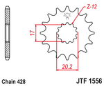 Звезда JTF1556.13