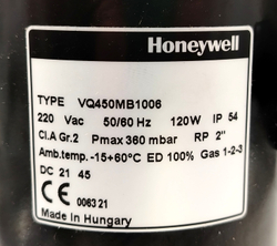 Клапан электромагнитный комбинированный COMBI VQ450MB1006 Ду50 360 мбар 230V IP54 PG11 DN50