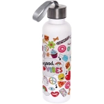 Бутылка питьевая пластиковая 600мл «Летний микс», микс цветов