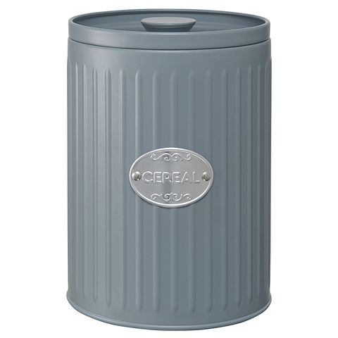 Банка для хранения крупы zinco, 2,2 л, серая