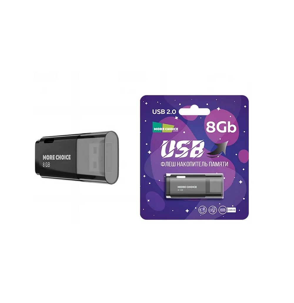 USB накопитель 8 GB More choice MF8 USB 2.0