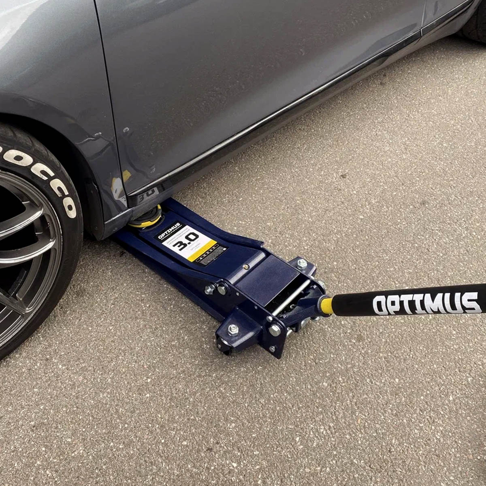 OPT-8050 Домкрат подкатной низкопрофильный, г/п 3 т, 80-515 мм