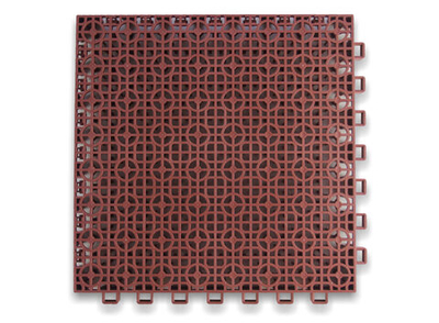 Покрытие Клевер-Спорт 33,5х33,5х2 см Коричневое