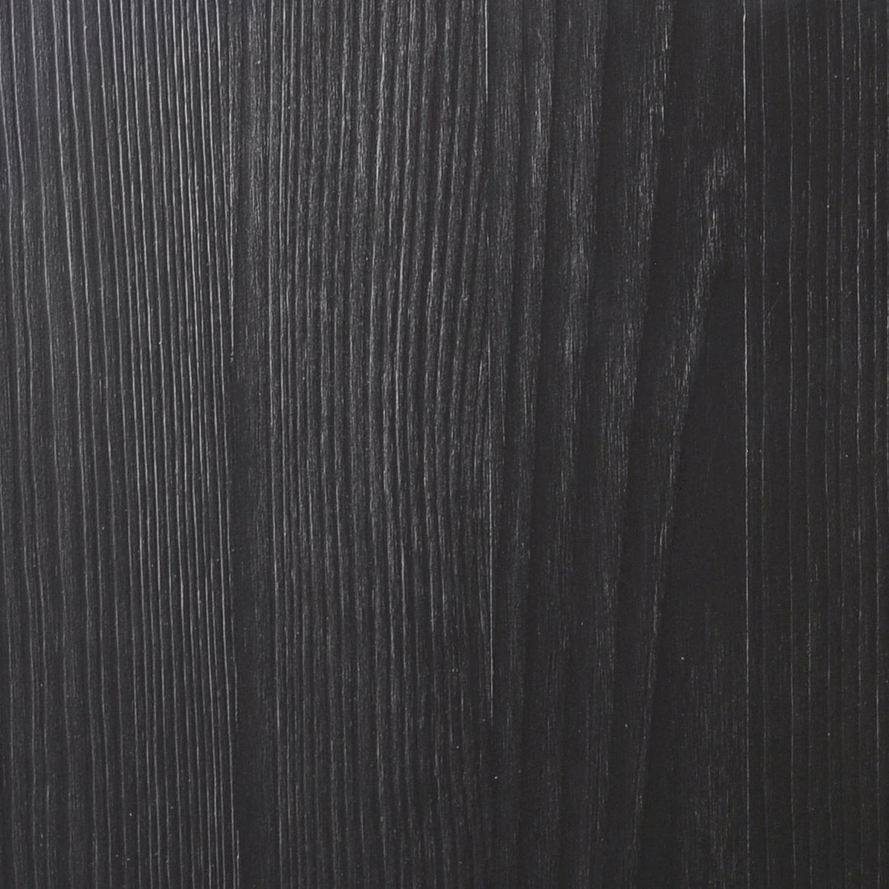 Табурет деревянный Одвар 33х33 см из массива сосны, черный/белый