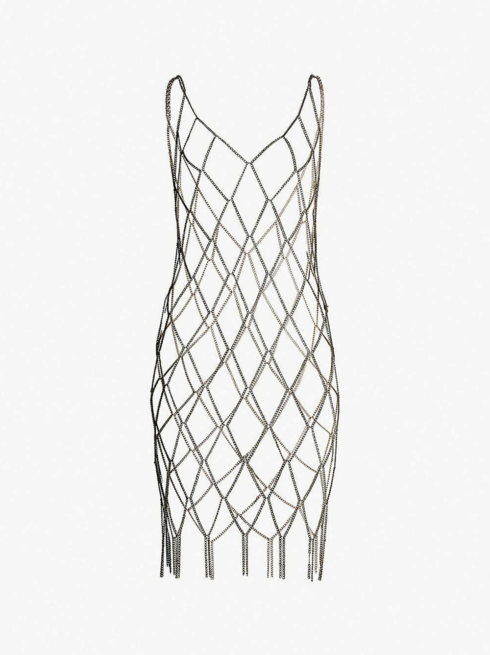 ПЛАТЬЕ КОМБИНАЦИЯ "FISHNET"