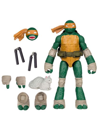 Фигурка Черепашки Ниндзя with Comic WaVe2 Michelangelo 11347