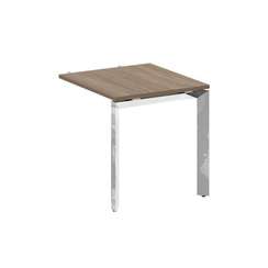 Onix Direct Lux Брифинг-приставка П-обр. м/к M-O.MP-BR-7 Дуб Аризона/Нержавеющая Сталь/Хром 780*720*