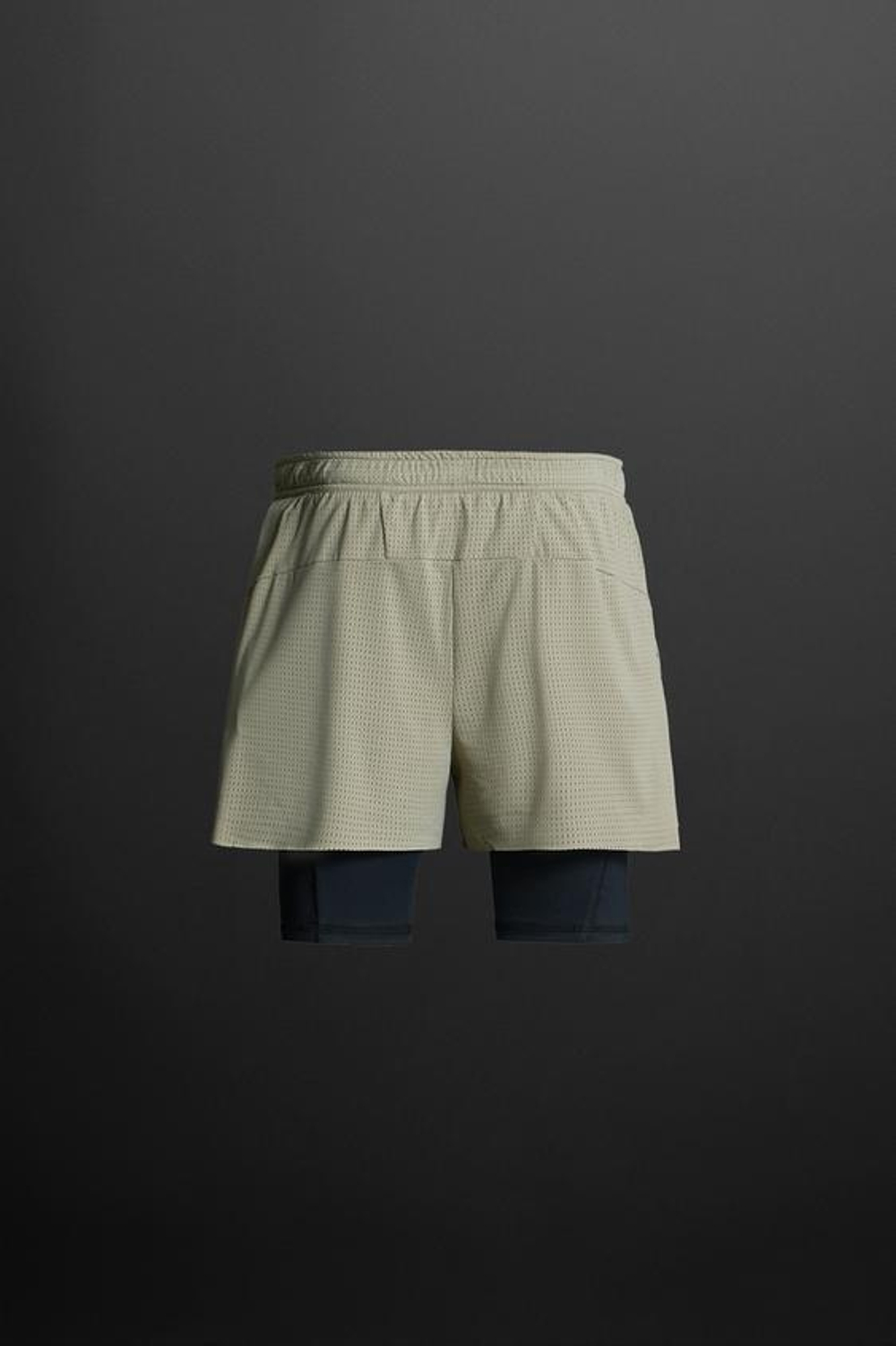 ZARA СПОРТИВНЫЕ ШОРТЫ 2-В-1, ПЕСОЧНЫЙ