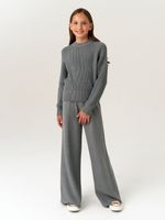 Джемпер для девочки AT1001 серый