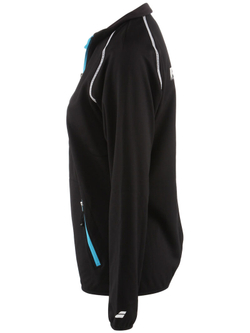 Женская теннисная куртка Babolat Softshell Training Essential Women - black
