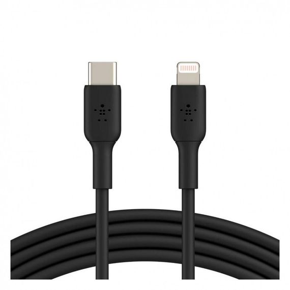 Кабель Belkin BoostCharge Lightning - USB-C 1м черный (CAA003BT1MBK)