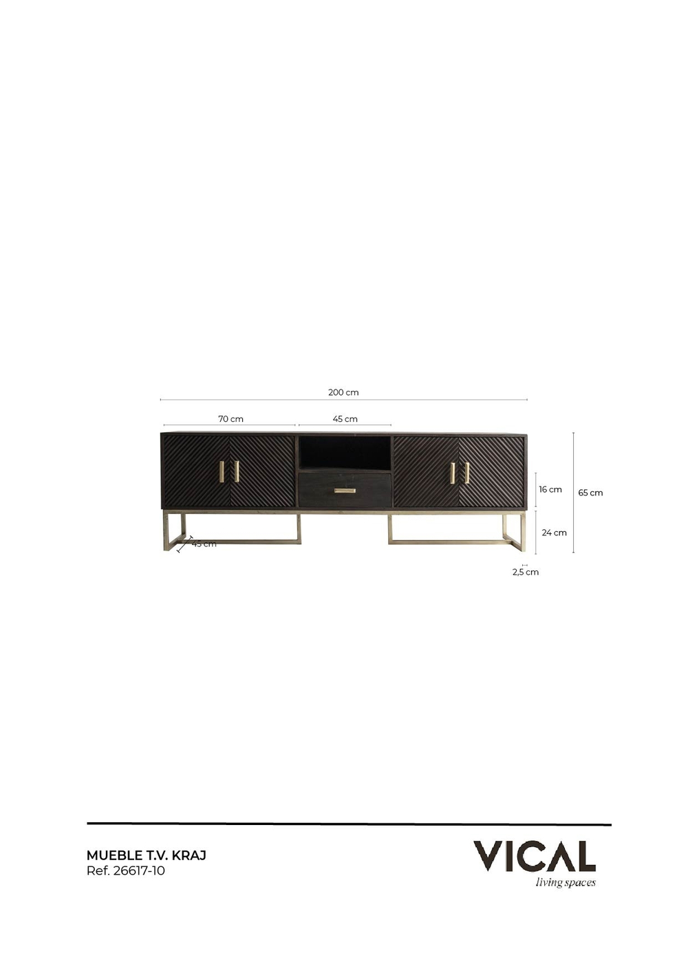 Тумба под телевизор Kraj