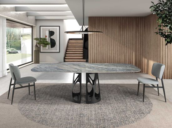 Стул 4147/DC928A светло-серый тканевый Испания