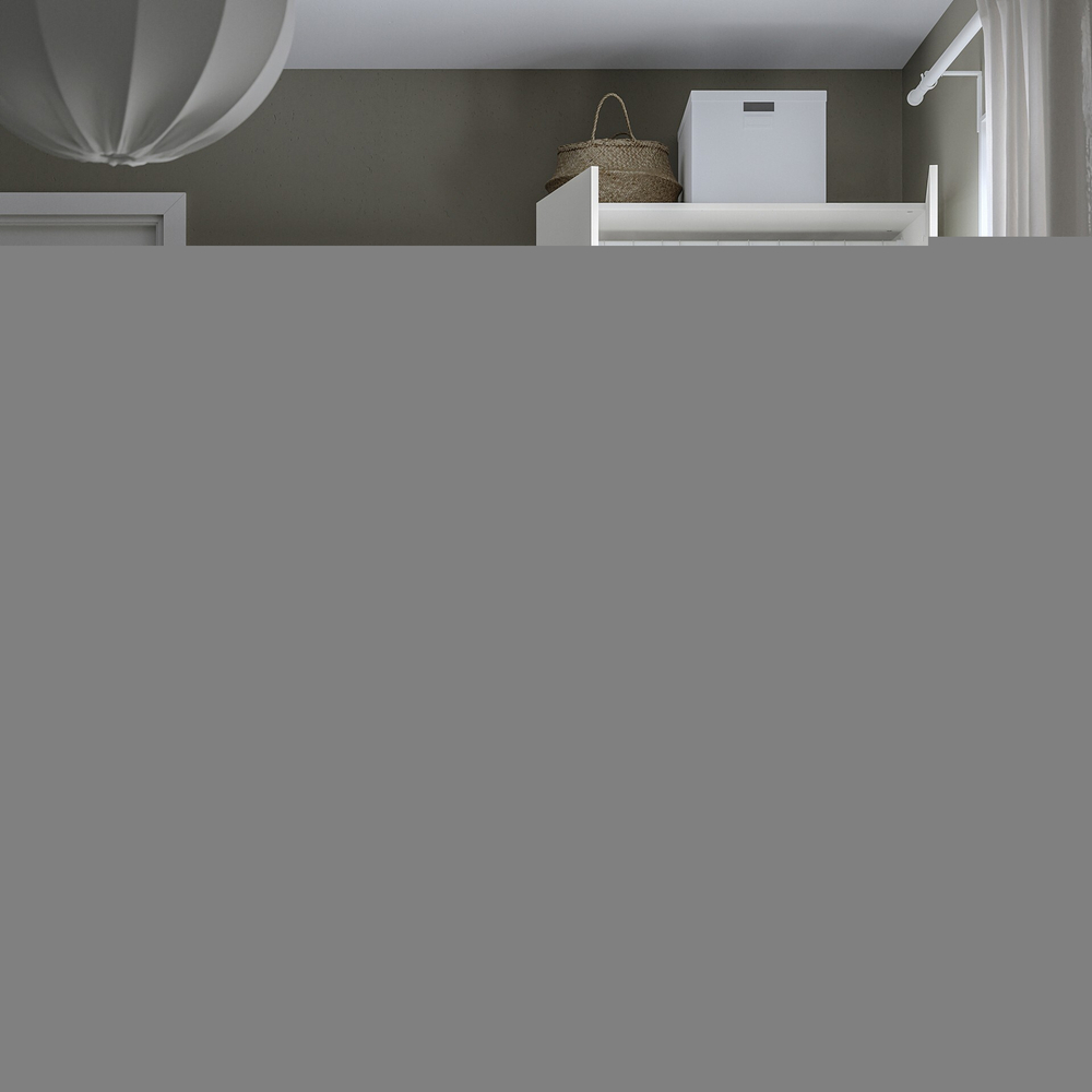 Распашной шкаф PAX FORSAND IKEA (двухсекционный) (белый)  120*45*220