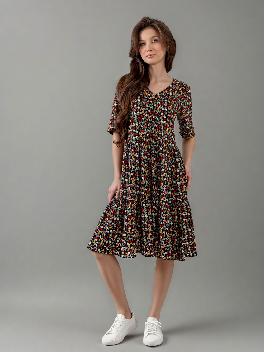 С-327 Платье из штапеля Уценка