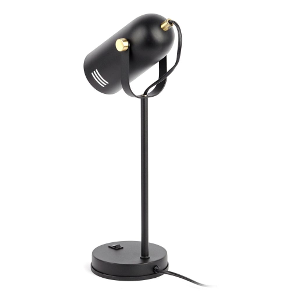 Настольный светильник ЭРА N-117-Е27-40W-BK черный | Настольные светильники под лампу