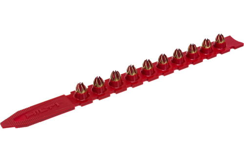 Порошковые картриджи HILTI 6,8/11 M10 0,27 калибра - красная касета 10 патронов