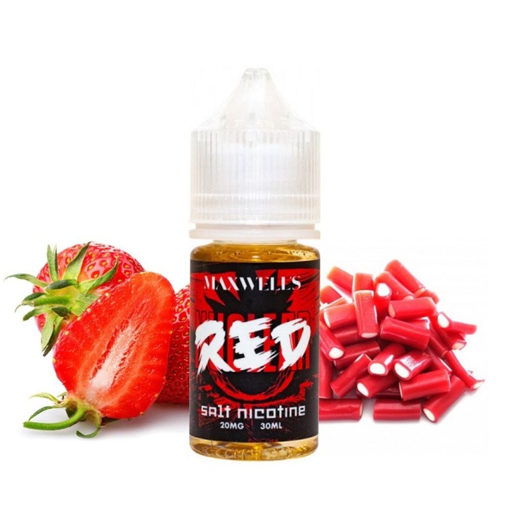 Maxwell&#39;s Salt 30 мл - Nuclear Red (20 мг Hybrid)