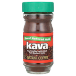 Kava Coffee, растворимый кофе, с пониженным содержанием кислоты, без кофеина, 113 г (4 унции)