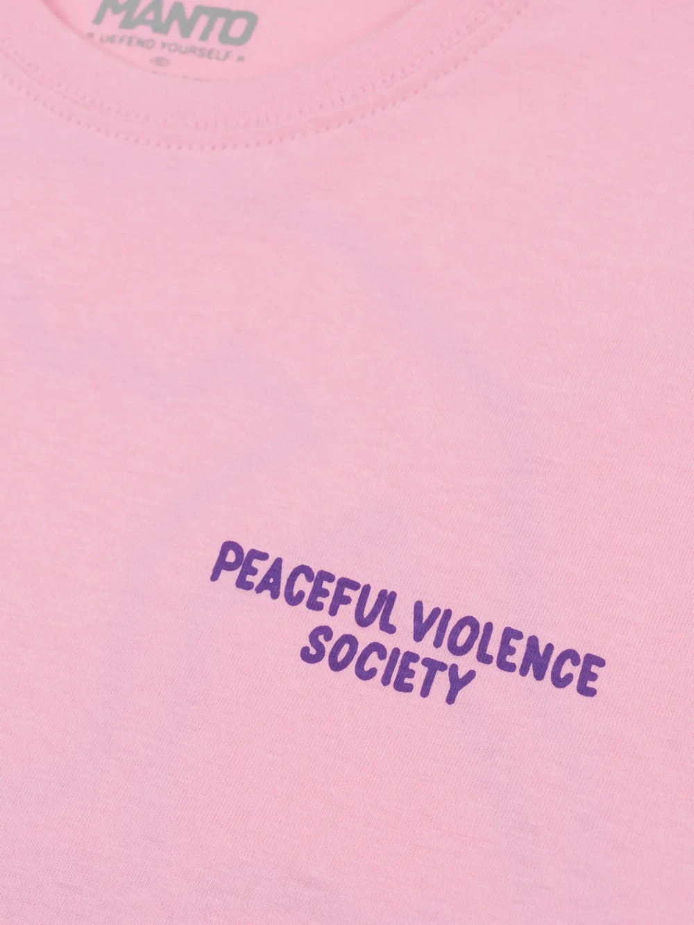 Футболка MANTO SOCIETY 25 розовая