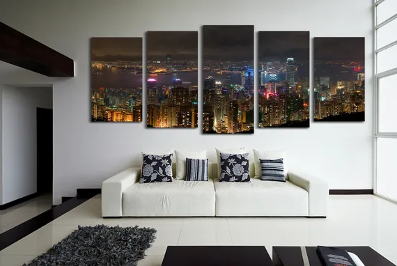 Модульная картина "Пик Виктория"