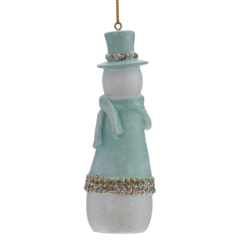 GAEM Фигурка декоративная подвесная "Снеговик", L4 W4 H11,5 см, 2в.