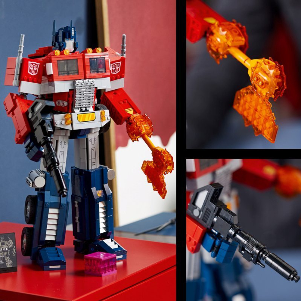 Конструктор LEGO Icons Оптимус Прайм 10302
